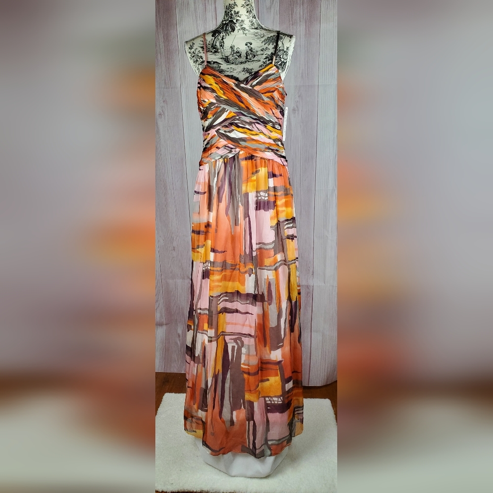 Decode 1.8 Silk Maxi Dress size 12.